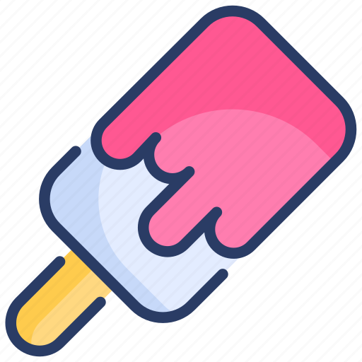 Cold, cream, food, ice, ice cream, icecream, solid icon - Download on Iconfinder