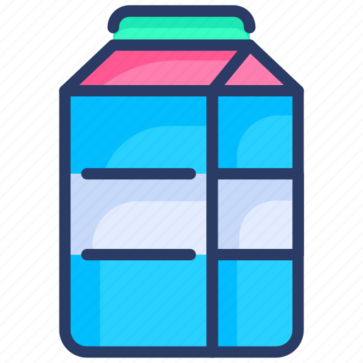 Cow, cream, milk, milk bottle, milk pack, pack, yogurt icon - Download on Iconfinder