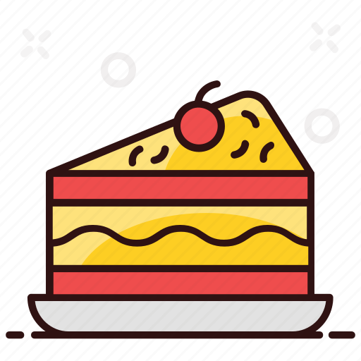 Bakery food, cake, cake piece, cake slice, slice, sweet food icon - Download on Iconfinder