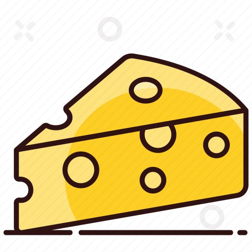 Cheddar cheese, cheese, cheese slice, dairy product, fat food, milk product, slice icon - Download on Iconfinder