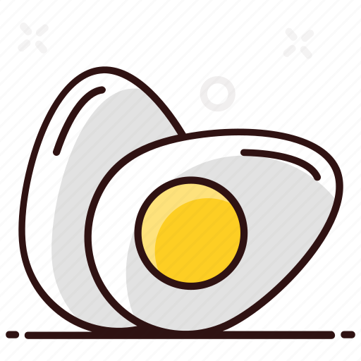 Chicken eggs, dairy, eggs, ingredient, protein icon - Download on Iconfinder
