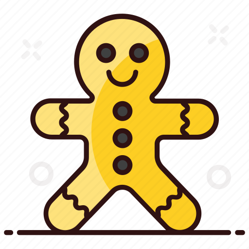 Biscuit, candy, christmas cookie, cookie, gingerbread, gingerbread man, man icon - Download on Iconfinder