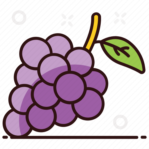 Fruit, genus vitis, grapes, healthy berries, natural berries, organic icon - Download on Iconfinder