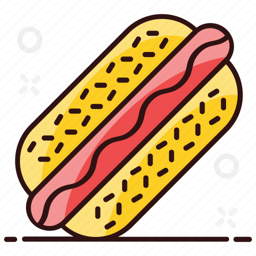 Burger, dog, fast food, hot, hot dog sandwich, junk food, sandwich icon - Download on Iconfinder