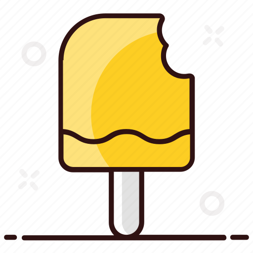 Ice cream, ice lolly, popsicle, popsicle bite, summer dessert icon - Download on Iconfinder
