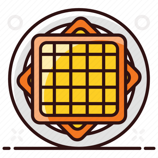 Cracker, dessert, snack, waffle, waffle fries icon - Download on Iconfinder