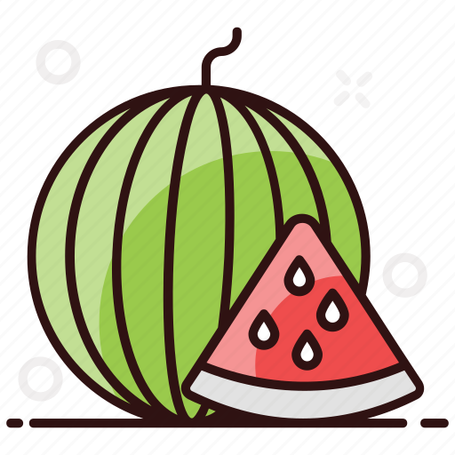 Healthy food, juicy fruit, nutritious food, organic fruit, watermelon icon - Download on Iconfinder