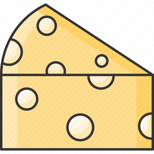 Cheese, slice, bakery icon - Download on Iconfinder