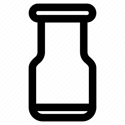 Bottle, drink, milk, empty icon - Download on Iconfinder