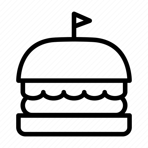 Burger, cooking, equipment, food, humburger, restaurant icon - Download on Iconfinder