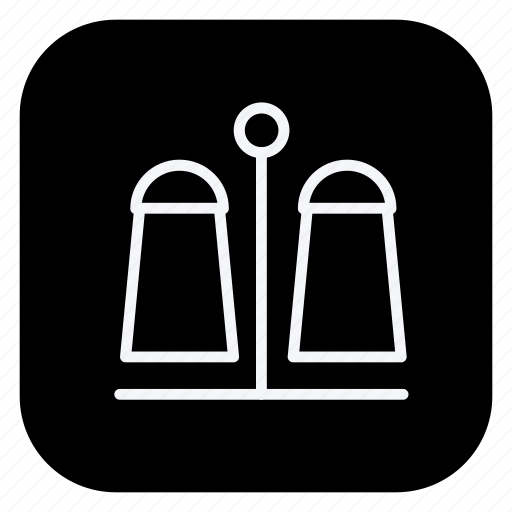 Cooking, fastfood, food, gastronomy, kitchen, utensils, salt and pepper icon - Download on Iconfinder