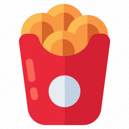 Onion rings, fried onion, onion packet, edible, snack icon - Download on Iconfinder