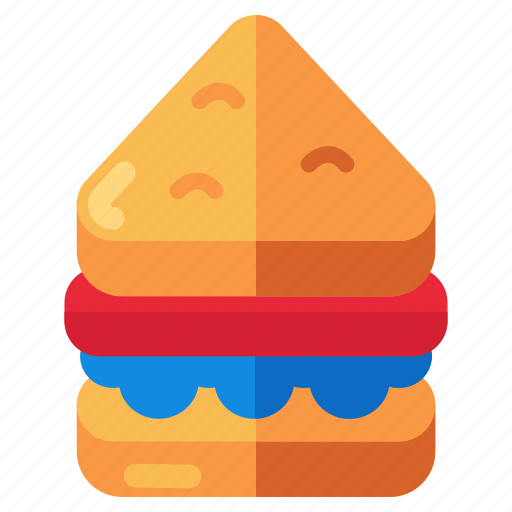 Sandwich, fast food, junk food, edible, cheeseburger icon - Download on Iconfinder