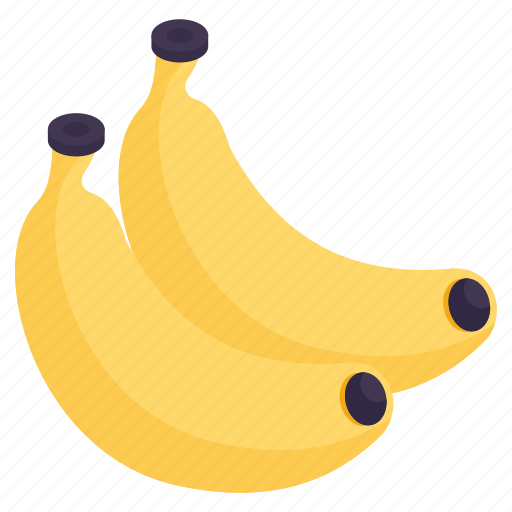 Banana, fruit, edible, nutritious diet, healthy diet icon - Download on Iconfinder