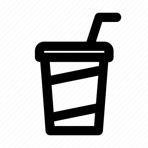 Beverage, cup, drink, outline, palstic cup, soda icon - Download on Iconfinder