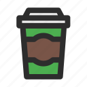 beverage, coffee, coffee cup, cup, drink, filled, plastic