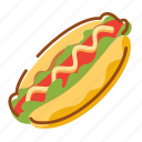 food, hotdog 