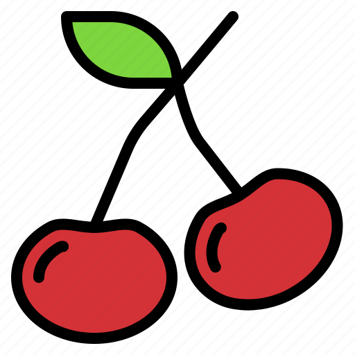 Cherry, delicious, egg, food, fruit, happy, vegetable icon - Download on Iconfinder