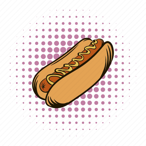 Bread, bun, dog, food, hot, meat, sausage icon - Download on Iconfinder
