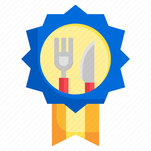 Baet, food, and, restaurant, cutlery, medal icon - Download on Iconfinder