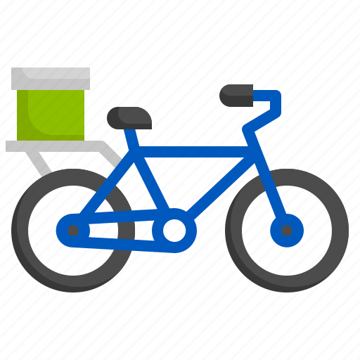 Bike, courier, delivery, shipping, and, humanpictos icon - Download on Iconfinder