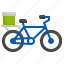bike, courier, delivery, shipping, and, humanpictos 