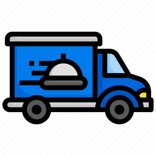 Truck, food, delivery, transport, shipping, and, fast icon - Download on Iconfinder