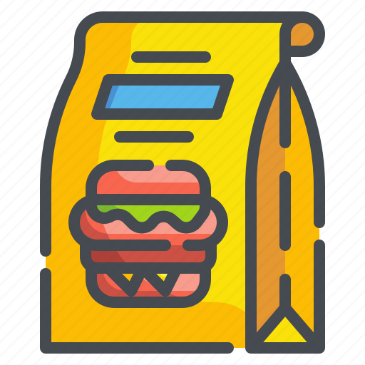 Away, box, food, package, packaging, restaurant, take icon - Download on Iconfinder