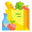 bag, delivery, food, grocery, shop, store, vegetable 