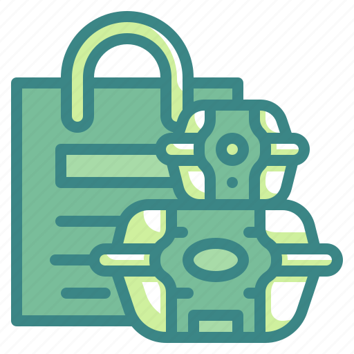 Bag, box, container, delivery, food, tool, tupperware icon - Download on Iconfinder