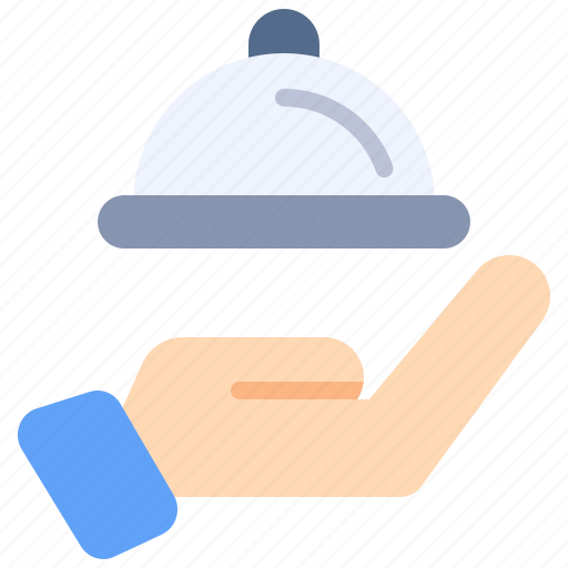 Butler, cloche, dish, food, serving icon - Download on Iconfinder
