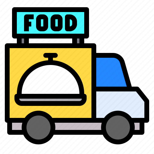 Delivery, food, transportation, truck icon - Download on Iconfinder