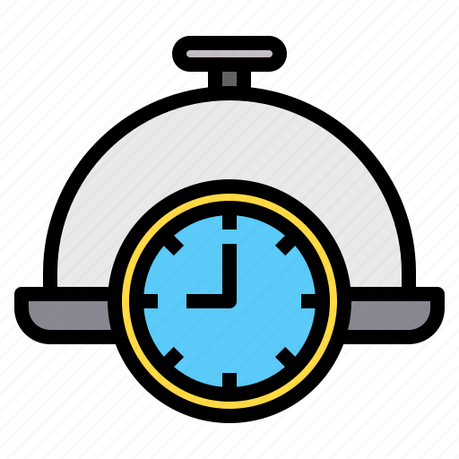 Clock, delivery, food, time icon - Download on Iconfinder