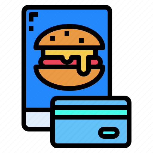 Food, mobile, payment, restaurant icon - Download on Iconfinder