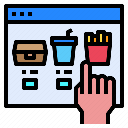 Food, menu, online, website icon - Download on Iconfinder