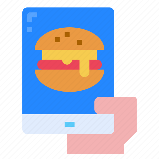 Delivery, food, mobile icon - Download on Iconfinder