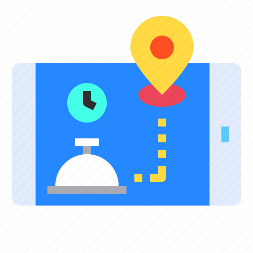 Delivery, food, location icon - Download on Iconfinder