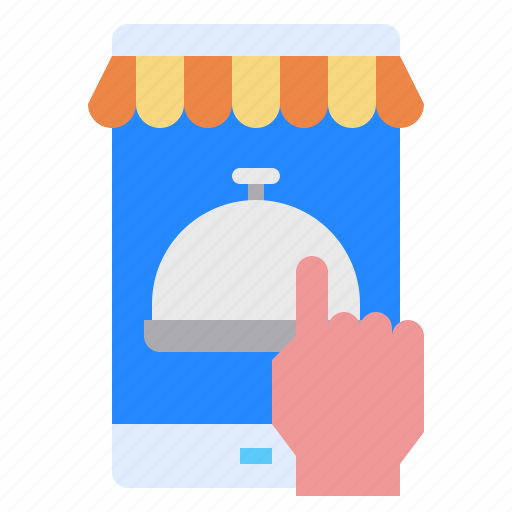 Food, hand, mobile icon - Download on Iconfinder