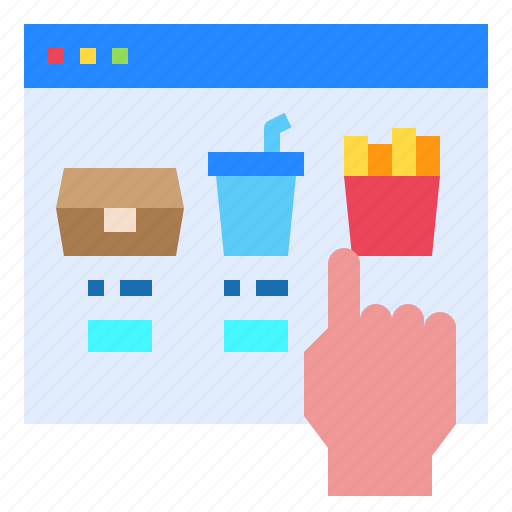 Food, menu, online, website icon - Download on Iconfinder