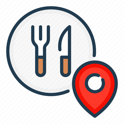 Delivery, food, location, order, place icon - Download on Iconfinder