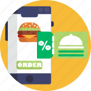 meal, delivery, order, discount, burger, food