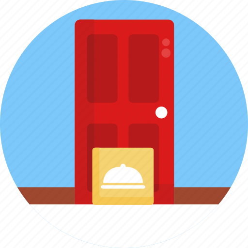 Door, restaurant, delivery, food icon - Download on Iconfinder