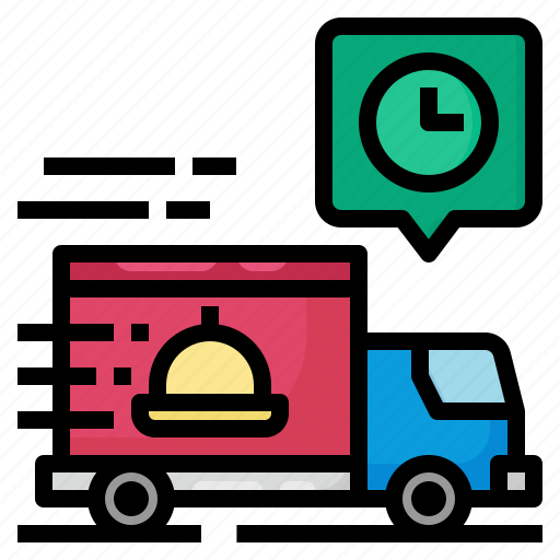 Food, track, delivery, time, fast icon - Download on Iconfinder
