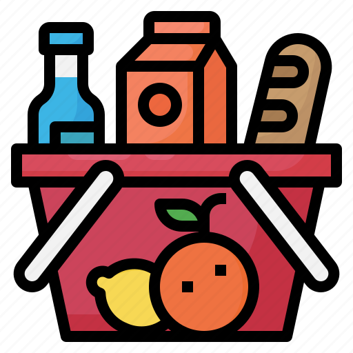 Grocery, food, store, market, basket icon - Download on Iconfinder