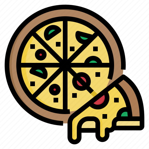 Pizza, food, delivery, slice, italian icon - Download on Iconfinder