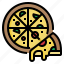 pizza, food, delivery, slice, italian 