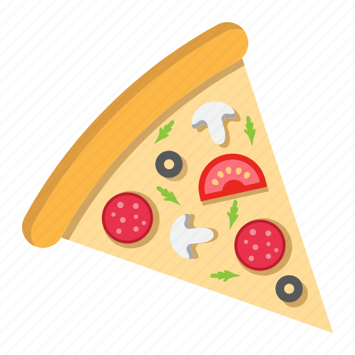 Fast, food, italian, piece, pizza, restaurant, slice icon - Download on Iconfinder
