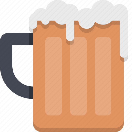 Alcohol, beer, drink, beverage, mug, celebration, drunk icon - Download on Iconfinder