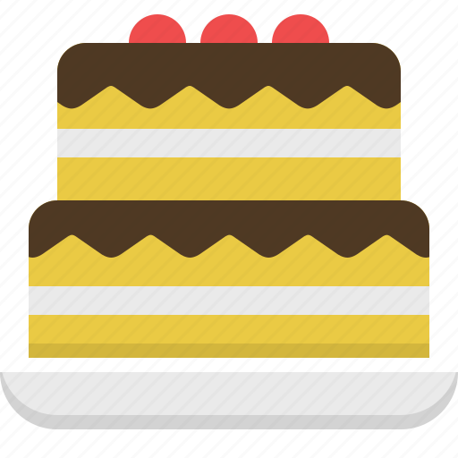 Cake, sweet, wedding cake, dessert, kitchen icon - Download on Iconfinder