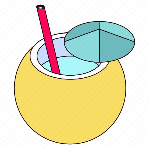 Vitamin, coconut, fruit, organic, natural icon - Download on Iconfinder